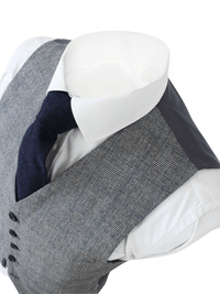 Thumbnail for Retro Grey Wool Jacket & Waistcoat USA Clearance