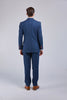 Blue Herringbone Tweed 3 Piece Suit