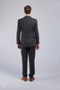 Dark Grey Herringbone Tweed 3 Piece Suit