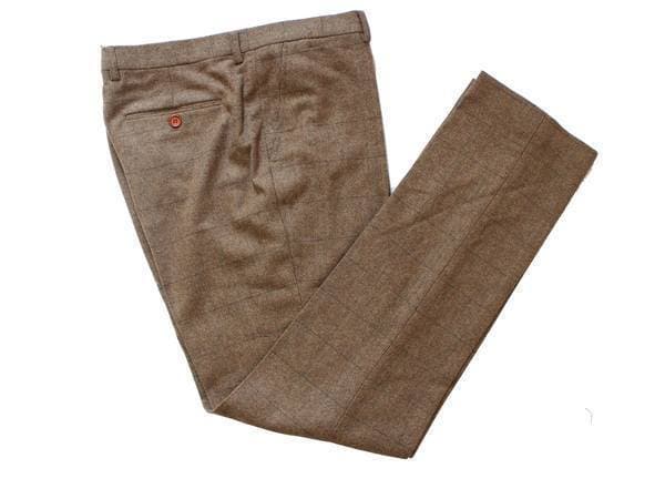Gray Herringbone Flecks Donegal Tweed Pants – StudioSuits