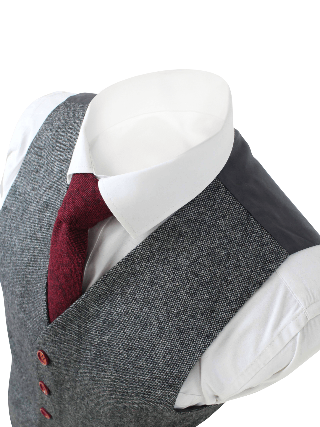 Grey Classic Tweed 3 Piece Suit Clearance